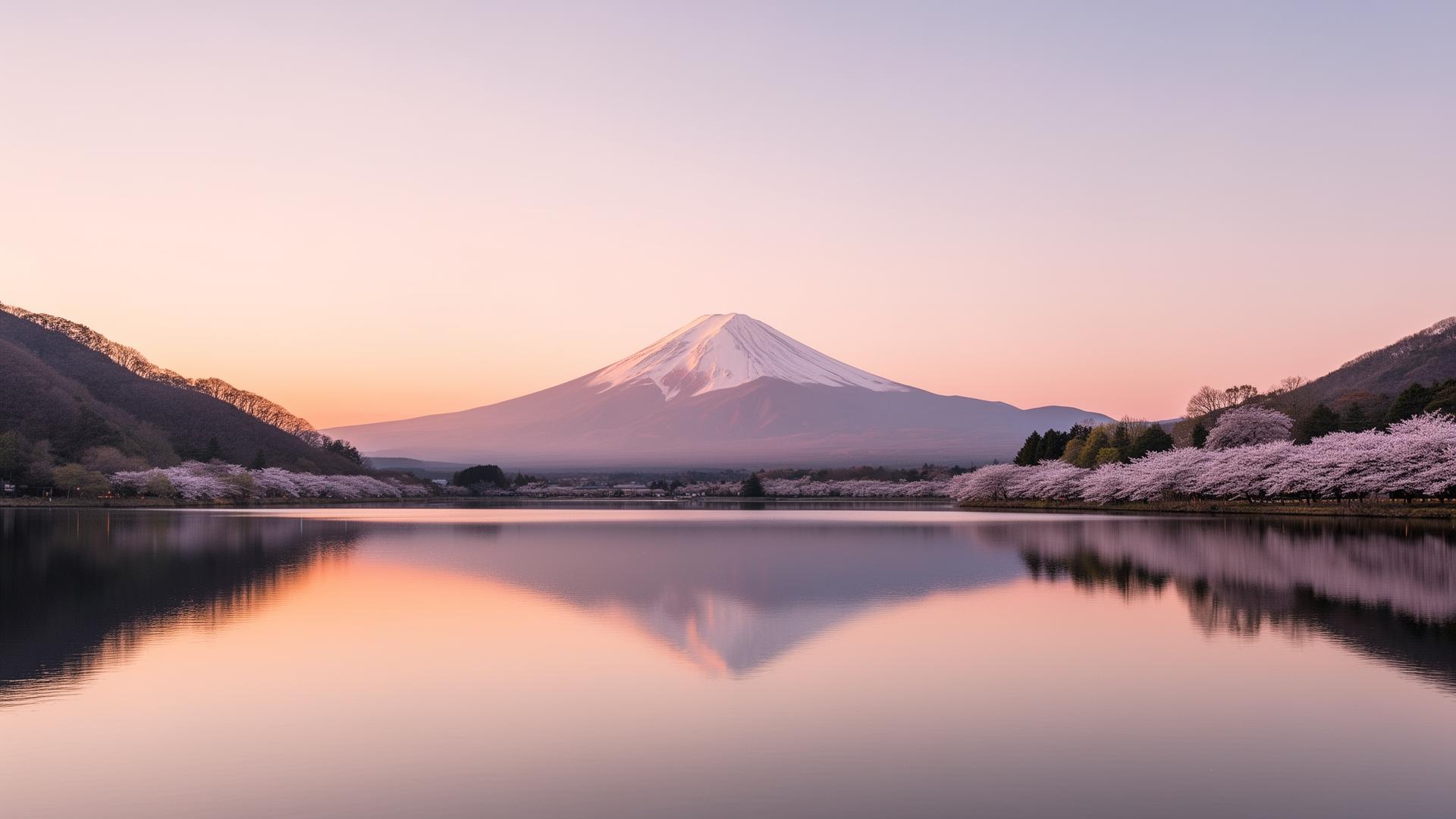 Mt Fuji at dawn